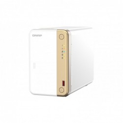 QNAP TS-262 NAS Tower Ethernet LAN Gold, White N4505