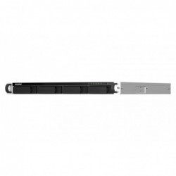 QNAP TS-464U-RP NAS Rack (1U) Intel® Celeron® N5095 8 GB QNAP Turbo System Black