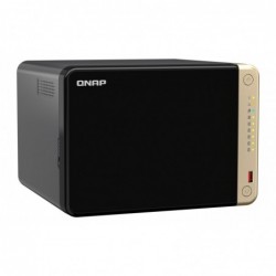 QNAP TS-664 NAS Tower Intel® Celeron® N5095 8 GB DDR4 0 TB QNAP QTS Black