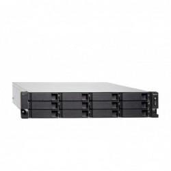 QNAP TS-H1886XU-RP-R2 NAS Rack (3U) Intel® Xeon® D D-1622 32 GB DDR4 0 TB QuTS hero Black, Grey