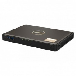 QNAP TBS-464 NAS Desktop Ethernet LAN Black N5105