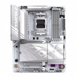 GIGABYTE B850 AORUS ELITE WIFI7 ICE Motherboard - AMD Ryzen 9000 Series CPUs, 12+2+1 Phases Digital VRM, up to 8200MHz