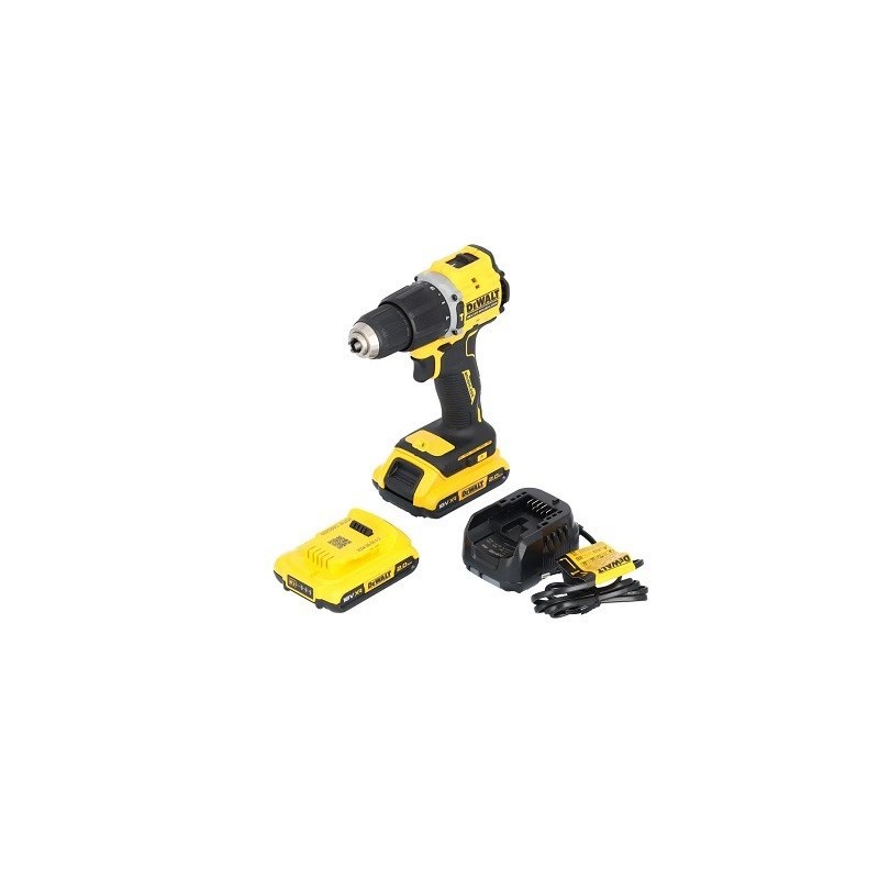 WIERTARKO-WKR.UDAROWA DCD100YD2T 2X2Ah DEWALT