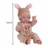 WOOPIE Baby doll with Bunny Clothes 46 cm