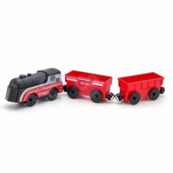 WOOPIE Electric Locomotive Train Wagons on a Magnet