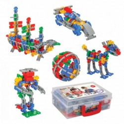 WOOPIE Set of Construction Blocks in a Suitcase 134 pcs.