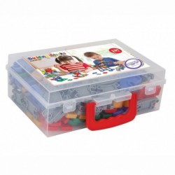 WOOPIE Set of Construction Blocks in a Suitcase 134 pcs.