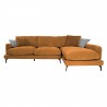 Corner sofa DAISY RC, brown