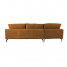 Corner sofa DAISY LC, brown