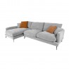 Corner sofa DAISY LC, grey