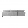 Corner sofa DAISY LC, grey