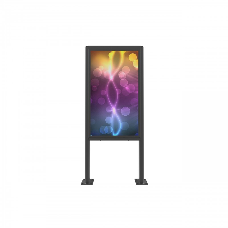 EDBAK Floor stand POK90 46 " Maximum weight (capacity) 80 kg Black