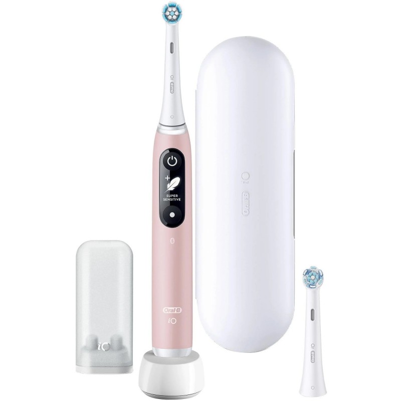 Oral-B Toothbrush + Travel Case iO6 Rechargeable For adults Number of brush heads included 1 Number of teeth