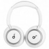 Soundcore Space Q45 Headphones Wired & Wireless Head-band Calls/Music/Sport/Everyday USB Type-C Bluetooth White