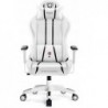 Fotel gamingowy DIABLO  X-ONE 2.0 normal fotel biało-czarny