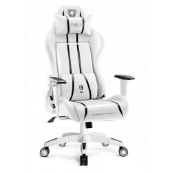 Fotel gamingowy DIABLO  X-ONE 2.0 normal fotel biało-czarny