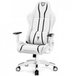 Fotel gamingowy DIABLO  X-ONE 2.0 normal fotel biało-czarny