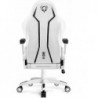 Fotel gamingowy DIABLO  X-ONE 2.0 normal fotel biało-czarny