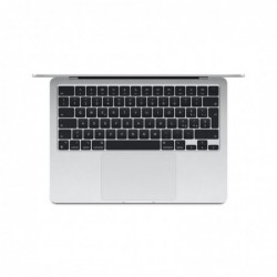 Apple MacBook Air 13-inch : M2 chip with 8-core CPU and 8-core GPU, 16GB, 256GB - Silver