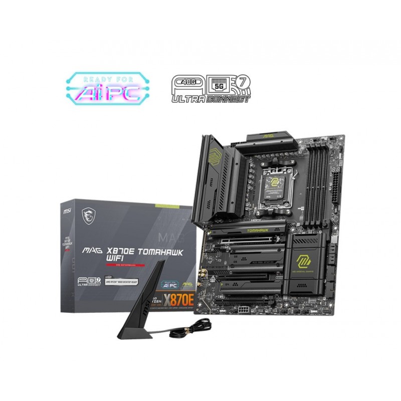 MSI MAG X870E TOMAHAWK WIFI motherboard AMD X870E Socket AM5 ATX