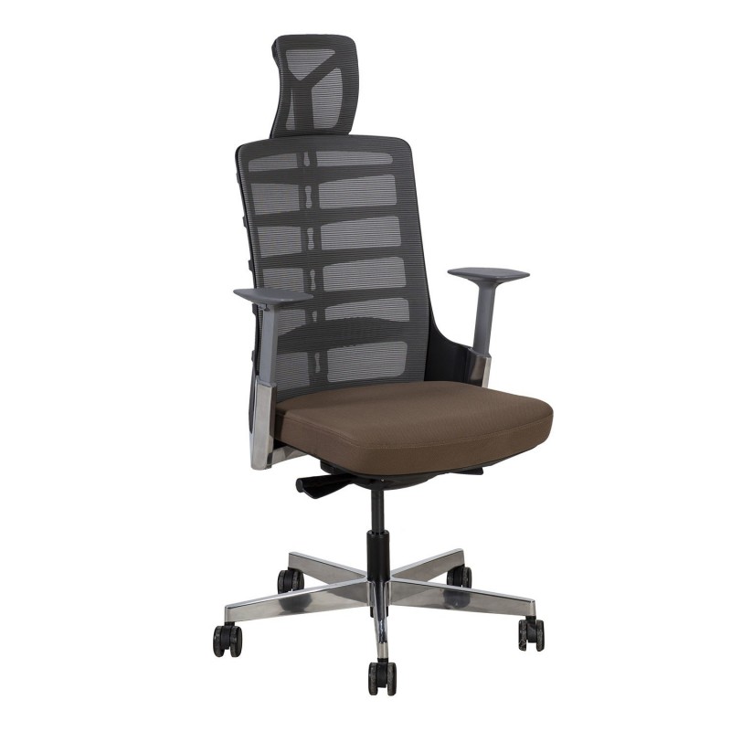 Task chair SPINELLY taupe grey