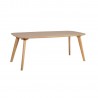 Coffee table DAHLIA 110x50xH42,5cm, oak