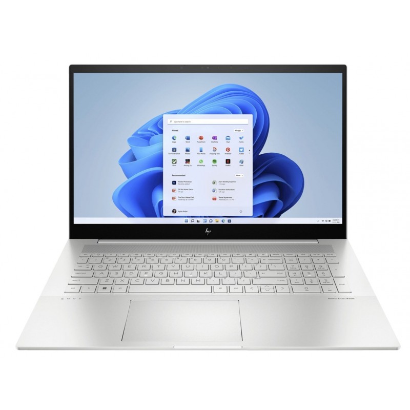 HP Envy 17-CR1005CL i7-1355U 17.3" FHD TouchS IPS 32GB SSD1TB BT BLKB GeForce RTX 3050 4GB Win11 Natural Silver (REPACK)