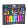 Markers, felt-tip pens, intense colors, fragrant, 12 pcs.