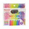 Neon Colored Chalk Blackboard Sidewalk Chalk Set of 6