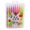 Watercolor Markers in Organizer Colored Set of 18 Pcs
