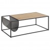 Coffee table SEAFORD 110x60xH40cm, oak