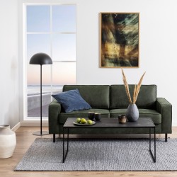 Diivanilaud INFINITY, 120x60xH48cm, must marmor