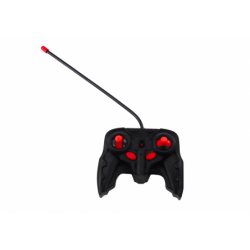 R/C Police Car 2in1 Car Robot Sounds Lights