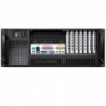 Techly Chassis Industrial Rack 19/Desktop 4U Ultra Compact Black" I-CASE MP-P4HX-BLK6