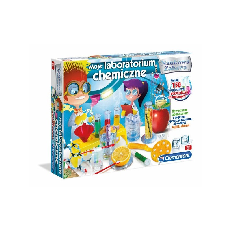 My Chemical Laboratory Set Clementoni 60250
