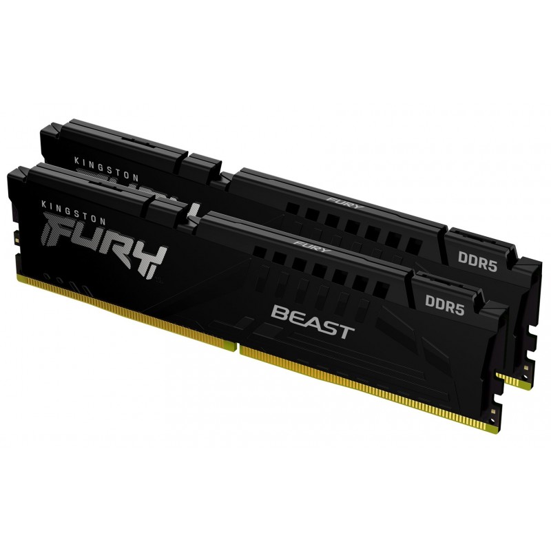 Kingston Technology FURY Beast 64GB 5200MT/s DDR5 CL36 DIMM (Kit of 2) Black EXPO