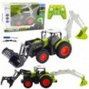 Agricultural Tractor With Rotating Bucket and Excavator 2in1 Remote Controlled 2.4G