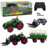 Agricultural Tractor With Trailer And Forks Remote Controlled RC 2.4G