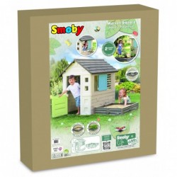 Smoby Life Domek ogrodowy z piaskownicą