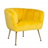 Armchair TUCKER yellow