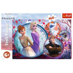 Puzzle - 160 - Sister Adventure - Disney Frozen Trefl 15374