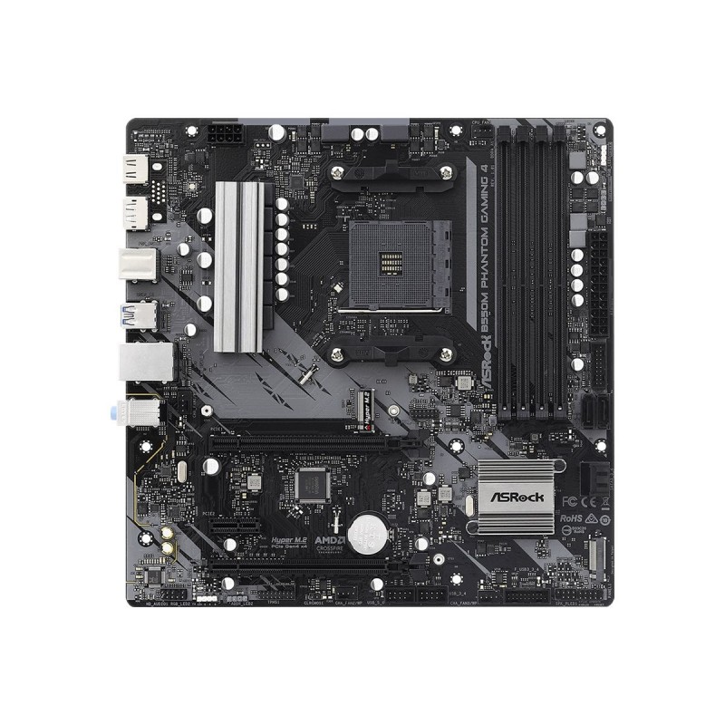 ASRock B550M Phantom Gaming 4 Processor family AMD Processor socket AM4 DDR4 Supported hard disk drive