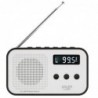 Adler Digital radio PLL AM/FM AD 1907 Alarm function White/Black