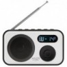 Adler PLL AM/FM Digital Radio AD 1906 Alarm function White/Black