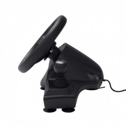 Trust GXT 289 Movi Black USB Steering wheel + Pedals Nintendo Switch, PlayStation 4, Xbox One S, Xbox One X, Xbox Series