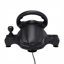 Trust GXT 289 Movi Black USB Steering wheel + Pedals Nintendo Switch, PlayStation 4, Xbox One S, Xbox One X, Xbox Series