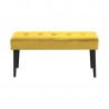 Bench GLORY 38x95xH45cm, yellow