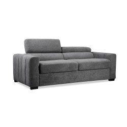 Sofa bed KINGSTON 3-seater, dark grey