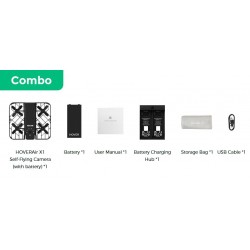 HoverAir X1 Drone - Combo Retail - Black