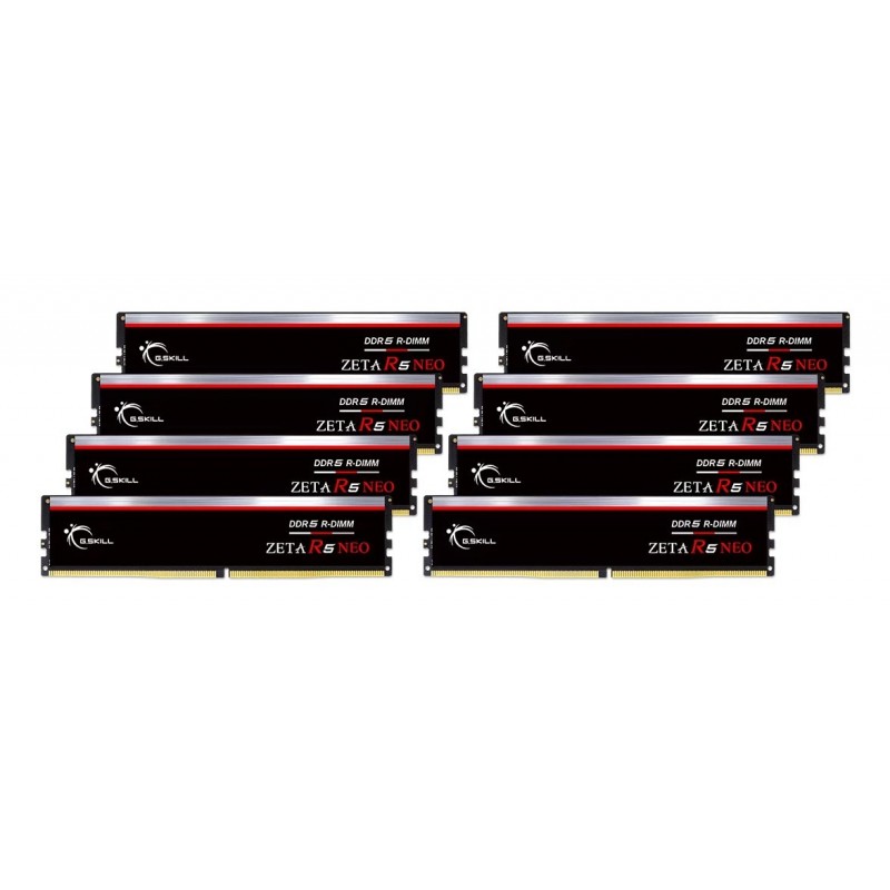 G.Skill Zeta R5 Neo F5-6800R3445G32GE8-ZR5NK memory module 256 GB 8 x 32 GB DDR5 6800 MHz ECC